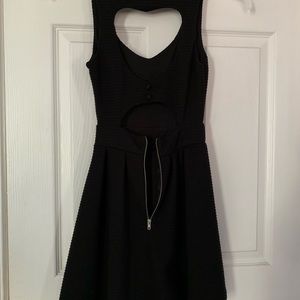 Short black dress